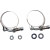 6 в 6 slip on заглушители chrome HONDA COBRA 1217 thumb