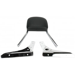Мини квадратна облегалка sissy bar с подложка chrome KAWASAKI COBRA 02-4962 Мини квадратна облегалка sissy bar с подложка chrome KAWASAKI COBRA 02-4962