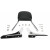 Мини квадратна облегалка sissy bar с подложка chrome KAWASAKI COBRA 02-4962 thumb