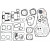 Комплект гарнитури EST STD. BORE EVO-BIG TWIN COMETIC C9751F Комплект гарнитури EST STD. BORE EVO-BIG TWIN COMETIC C9751F thumb