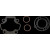 Комплект гарнитури T/E KX65,SUZ RM65 47MM COMETIC C7682 thumb