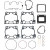 Комплект гарнитури T/E fiber base KTM/HUSQ 150SX,TE150 COMETIC C3606FB Комплект гарнитури T/E fiber base KTM/HUSQ 150SX,TE150 COMETIC C3606FB thumb