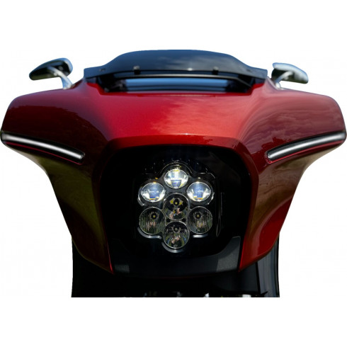 Фар SHARK DEMON LED ECE CUSTOM DYNAMICS SD2-23BAT-W-ECE Фар SHARK DEMON LED ECE CUSTOM DYNAMICS SD2-23BAT-W-ECE