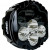 Фар SHARK DEMON LED PEDESTAL MT ECE CUSTOM DYNAMICS SD2-PM-W-ECE thumb