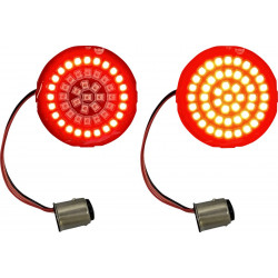 Gen 4 red ring turn signal bul CUSTOM DYNAMICS GEN-4-RR-1157
