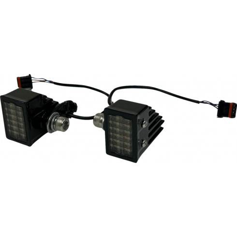 Ece Low Rider ST perf. LED fr. turn signals g-blk CUSTOM DYNAMICS CD-LRST-ECE-FTS-B Ece Low Rider ST perf. LED fr. turn signals g-blk CUSTOM DYNAMICS CD-LRST-ECE-FTS-B