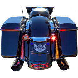 Led панели blk w/smklns CUSTOM DYNAMICS CD-FASCIADCBCMB