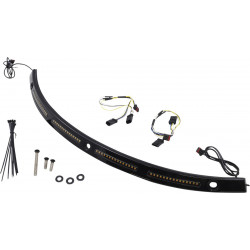 Лайсна за предно стъкло FLHT SEQ BLK CUSTOM DYNAMICS CD-WT2-SEQ-14-B