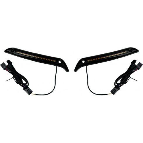 Ece low rider ST LED windshield trim gloss g-blk CUSTOM DYNAMICS CD-LRST-ECE-WT-B Ece low rider ST LED windshield trim gloss g-blk CUSTOM DYNAMICS CD-LRST-ECE-WT-B