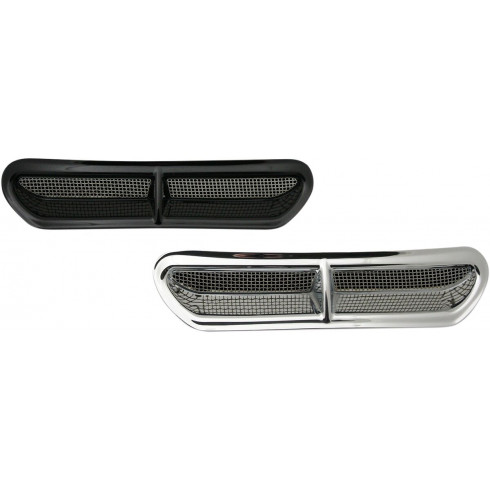 Капак на вентилационен отвор от неръждаема стомана CUSTOM DYNAMICS HD-VENT-INSER-B Капак на вентилационен отвор от неръждаема стомана CUSTOM DYNAMICS HD-VENT-INSER-B