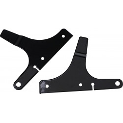 Странични плочи за sissy bar с черно прахово покритие ДРУГИ CV-8075B