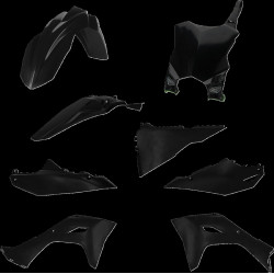Комплект реплика на каросерия от 5 части черен KAWASAKI CYCRA 1CYC-9436-12 Комплект реплика на каросерия от 5 части черен KAWASAKI CYCRA 1CYC-9436-12
