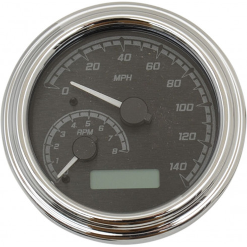 Индикатор MVX series chrome gray DAKOTA DIGITAL MVX-2004-KG-C Индикатор MVX series chrome gray DAKOTA DIGITAL MVX-2004-KG-C