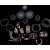 Индикаторен комплект GAUGE6/SET BLBZ FLHT96-03 DAKOTA DIGITAL  MLX-8696-K thumb