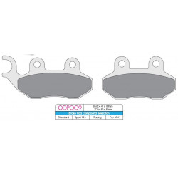 Спирачна накладка ODP organic DP BRAKES ODP009