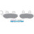 Спирачна накладка ODP organic DP BRAKES ODP009 Спирачна накладка ODP organic DP BRAKES ODP009 thumb
