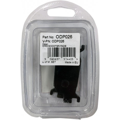 Накладка за спирачка organic scooter DP BRAKES ODP026 Накладка за спирачка organic scooter DP BRAKES ODP026