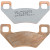 Спирачна накладка DP sintered replacement street touring off-road/ATV DP BRAKES DP956 thumb