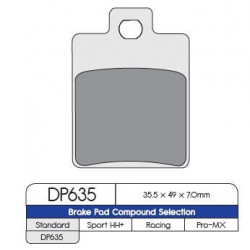 Спирачна накладка стандартна спечена DP BRAKES DP635