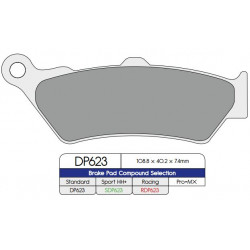 Накладка за спирачки RDP X-RACE TITANIUM DP BRAKES RDP623