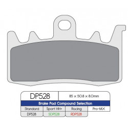 Спирачна накладка DP sintered replacement street touring off-road/ATV DP BRAKES DP528 Спирачна накладка DP sintered replacement street touring off-road/ATV DP BRAKES DP528