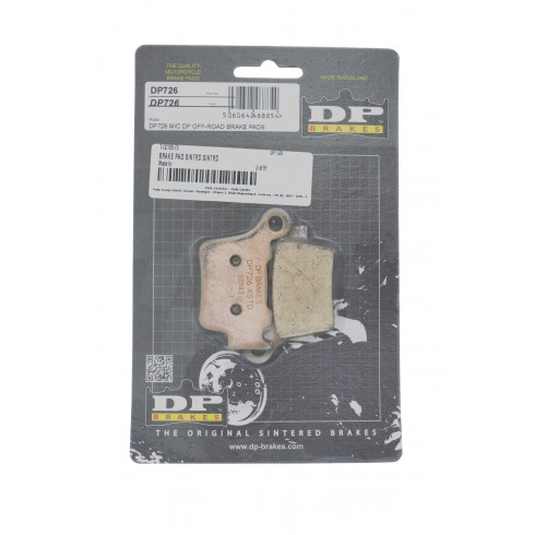 Спирачни накладки sinter DP BRAKES DP726 Спирачни накладки sinter DP BRAKES DP726