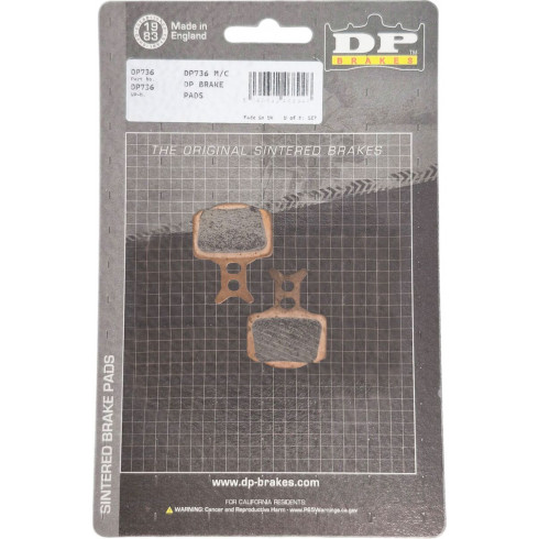 Спирачни накладки DP736 M/C OFF-ROAD SX50 предни/задни DP BRAKES DP736 Спирачни накладки DP736 M/C OFF-ROAD SX50 предни/задни DP BRAKES DP736