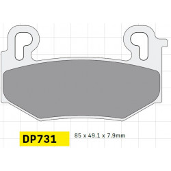 Спирачна накладка стандартна sinter DP BRAKES DP731