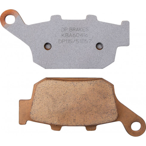 Спирачна накладка DP sintered replacement street touring off-road/ATV DP BRAKES DP115 Спирачна накладка DP sintered replacement street touring off-road/ATV DP BRAKES DP115