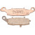 Спирачна накладка DP sintered replacement street touring off-road/ATV DP BRAKES DP322 Спирачна накладка DP sintered replacement street touring off-road/ATV DP BRAKES DP322 thumb