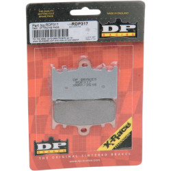 Спирачна накладка RDP X-RACE TITANIUM за пътни състезания с високо триене DP BRAKES RDP317