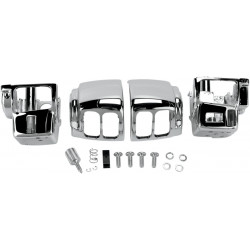 Комплект корпус за превключвател с радио/круиз хром DRAG SPECIALTIES H07-0785