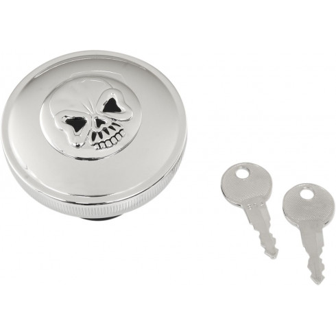 Капачка за резервоар screw-in locking skull vented chrome DRAG SPECIALTIES 03-0320AS-A Капачка за резервоар screw-in locking skull vented chrome DRAG SPECIALTIES 03-0320AS-A