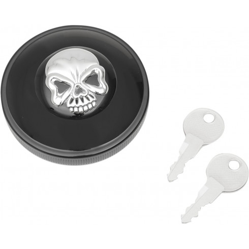 Капачка за резервоар screw-in locking skull vented black DRAG SPECIALTIES 03-0320ABS-A Капачка за резервоар screw-in locking skull vented black DRAG SPECIALTIES 03-0320ABS-A