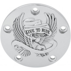 Капак на точки Live To Ride хром DRAG SPECIALTIES 30-0187CA
