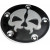 Капак за точки 5-дупки split skull черен DRAG SPECIALTIES 78040B Капак за точки 5-дупки split skull черен DRAG SPECIALTIES 78040B thumb