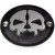 Капак за точки 2-дупков split skull черен DRAG SPECIALTIES 78041B Капак за точки 2-дупков split skull черен DRAG SPECIALTIES 78041B thumb