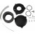 Въздушен филтър DRAGTRN II BL DRAG SPECIALTIES 121160 thumb