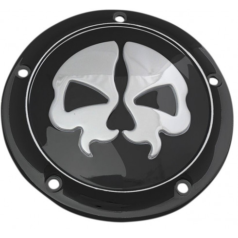 Капак derby split skull 5-hole black DRAG SPECIALTIES 78043B Капак derby split skull 5-hole black DRAG SPECIALTIES 78043B