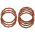 Комплект органични фрикционни дискове за съединител DRAG SPECIALTIES 1131-0441 thumb