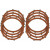Комплект органични фрикционни дискове за съединител DRAG SPECIALTIES 1131-0442 thumb