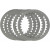 Комплект стоманени дискове за съединител DRAG SPECIALTIES 1131-0444 thumb