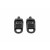Регулируеми степенки черни DRAG SPECIALTIES RGK2-B001-BD thumb