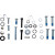 Комплект за предни контроли SFTL CH DRAG SPECIALTIES D35-0224C thumb