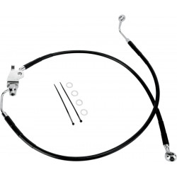Задна спирачна линия черен винилово покритие неръждаема стомана DRAG SPECIALTIES 660320-BLK Задна спирачна линия черен винилово покритие неръждаема стомана DRAG SPECIALTIES 660320-BLK
