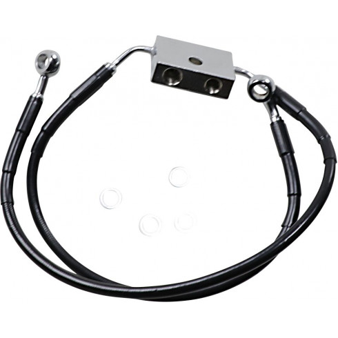 Предна спирачна линия XL BK DRAG SPECIALTIES 614743-BLK Предна спирачна линия XL BK DRAG SPECIALTIES 614743-BLK
