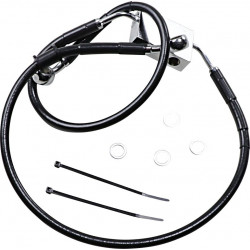 Предна спирачна линия XL BK +4 DRAG SPECIALTIES 614743-4BLK