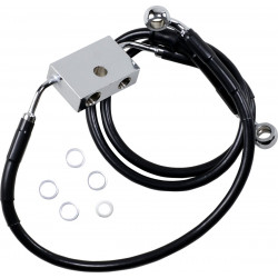 Предна спирачна линия XL BK +8 DRAG SPECIALTIES 614745-8BLK