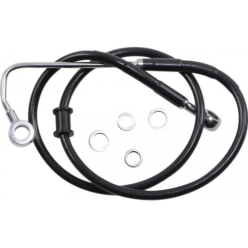 Спирачен маркуч 15-17SFTL черен +2 DRAG SPECIALTIES 618299-2BLK Спирачен маркуч 15-17SFTL черен +2 DRAG SPECIALTIES 618299-2BLK