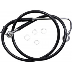 Спирачен маркуч 15-17SFTL черен +4 DRAG SPECIALTIES 618299-4BLK